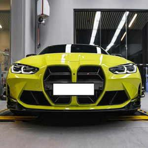 Parrilla de rejilla de malla central de riñón de parachoques delantero estilo <span class=keywords><strong>CSL</strong></span> de carbono seco para BMW <span class=keywords><strong>M3</strong></span> G80 M4 G82 G83 Competition 2020 + - Product Image 2