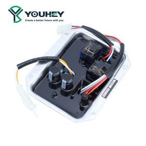 Régulateur de tension automatique (AVR) simple AN-5-203R pour générateurs diesel, contrôle de servomoteur, affichage LCD en cuivre - Electric Friend - Product Image 5