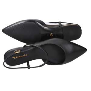 Tamaris Donna Slingback Plano Negro Tacón de 1 cm Talla 40 - Product Image 6