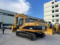 Excavatrice d'occasion 320CL à faible nombre d'heures de fonctionnement, 20 tonnes, 110 kW, moteur d'origine, capacité de la benne de 0,8 m³, machine de terrassement pour la construction