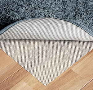 Modern Reusable Non-Slip Easy grip Pvc <b>foam</b> rug <b>pad</b> 200gsm Fishing net pattern Cheap Price from Vietnam - Product Image 1