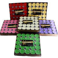 Cire de paraffine naturelle biologique sans fumée bougie parfumée saint valentin noël pâques pendule romantique 50 cire de thé chaude