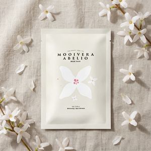 Mooivera Abelio Sensitive Sheet Maskpack 10 Unidades Vegano Halal Coreano con Extracto de Forsythia Iluminador Antienvejecimiento Hidratante para Viaje - Product Image 3