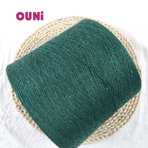 Hilo de Lino y Algodón de Alta Calidad de 3 Capas, con Lurex Dorado y Lentejuelas Pequeñas de 2mm y 3mm, Nuevo Hilo <span class=keywords><strong>en</strong></span> Venta - Product Image 6
