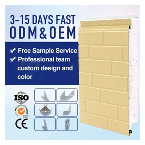 SH 4x8 Sheet Plastic Honeycomb EPS OSB Foam OSB Cement Sandwich Sip Wall Puff Panel For Roof And Wall