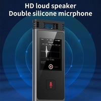 Échantillon gratuit 2024 derniers modèles enregistrement de longue durée Wav Mp3 lecteur de musique enregistreur vocal type c Dictaphone enregistreur vocal numérique