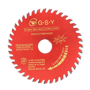 Lame de scie circulaire en alliage pour le travail du bois Jinsanyan, 4 pouces/7 pouces/10 pouces/12 pouces/14 pouces, finition CrN, garantie de 5 ans - Product Image 2