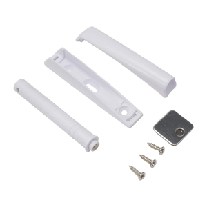 Amortiguador de Plástico con Sistema de Apertura a Presión, Dispositivo Magnético Invisible Ajustable Antiruido con Resorte de Presión para Puertas de Armario y Cocina - Product Image 4