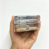 Coque de téléphone transparente antichoc magnétique pour iPhone 17 16 15 14 13 Pro Max Plus, anti-jaunissement, livraison gratuite