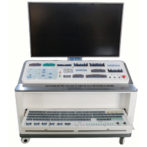 แพลตฟอร์มตรวจจับข้อบกพร่องแบตเตอรี่รถยนต์และระบบจัดการแบตเตอรี่ (BMS) แบบรวม ระบบฝึกอบรมยานยนต์พลังงานใหม่ เครื่องจำลองการสอนยานยนต์ - Product Image 2