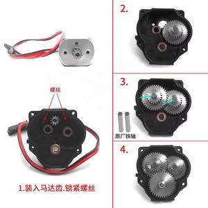 Ensemble de pignons de transmission Overdrive Underdrive en acier inoxydable pour <span class=keywords><strong>TRX4M</strong></span> 1/18 Bronco Defender RC Car Pièces de mise à niveau - Product Image 3