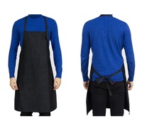 China Fertige Fabrik-Schürze mit Eigenem Logo Umweltfreundliche AZO-FREIE Polyester-Baumwoll-Küchenschürze mit Taschen