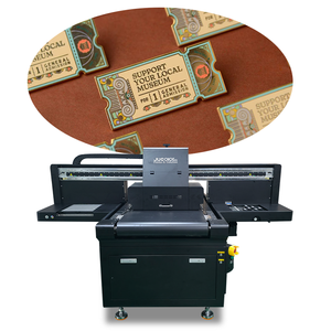 Imprimante CCD à ligne de montage avec convoyeur, positionnement visuel, imprimante UV 6012, petit modèle avec têtes d'impression Gen6 - Product Image 3