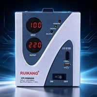 Stabilisateur de tension numérique domestique Ruikang, régulateur de tension automatique CA, protection contre les surtensions pour usage domestique au Nigeria, au Ghana et en Guinée