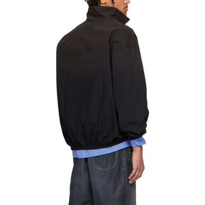 Chaqueta KingSen para Hombre, Estilo Oversize con Hombros Caídos, Cierre de Cremallera Bidireccional, Cuello Alto Vintage, Estilo Urbano, Puños Elásticos, Impermeable, Tipo Bomber - Product Image 5