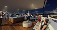 Bateau marin flottant de luxe pour hôtel, Villa flottante, Restaurant d'eau, maison préfabriquée, île d'eau, projet flottant