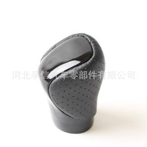 Pommeau de levier de vitesse Lexus en plastique PU, texture carbone, ergonomique, avec ou sans trou, FX 513 - Product Image 5