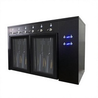 Distributeur automatique de vin rouge avec système de contrôle de température pour 6 bouteilles