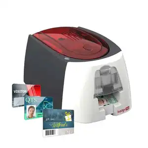 Özelleştirme Badgy100 ideal tek baskı ihtiyacı kimlik kartı yazıcı bütçeleri tasarrufu kişisel PVC kart BASKI MAKİNESİ