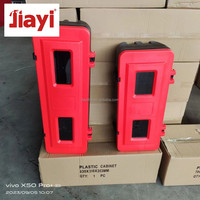 Armoire pour enrouleur de tuyau d'incendie, armoire pour extincteur rouge et blanc, armoire pour extincteur personnalisée - Boîtier en plastique 4kg-12kg