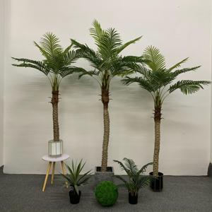 90-240cm Simulation Artificielle Aiguille Tournesol Anémone Plante En Pot Palmier Bionique Aménagement Paysager Décoration Faux <span class=keywords><strong>Arbre</strong></span> - Product Image 2