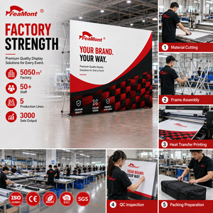 Soporte de Banner Pop-Up FEAMONT para Conferencias, Seminarios y Foros Empresariales con Superficie Antiarrugas y Soporte de Aluminio - Product Image 5