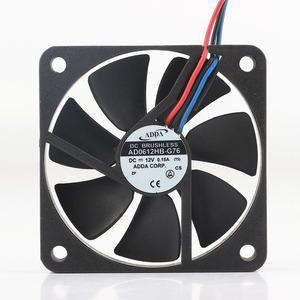 Adda 0.15A 6010 60x60x10mm 6cm lớn Khối lượng không khí đo lường Máy tính siêu mỏng AD0612HB-G76 Quạt làm mát - Product Image 1