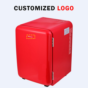 Mini Refrigerador Compacto Rojo Portátil de Estilo Retro para Uso Doméstico, Directo de Fábrica - Product Image 3