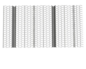 G60 Galvanized Rib Latt-Heavy-Duty Metal Rib Mesh for <span class=keywords><strong>Stucco</strong></span> & Plaster-Grille de renfort en acier résistant à la corrosion - Product Image 1
