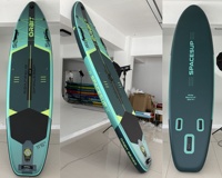 Planche de paddle gonflable haut de gamme 35'' Drop Stitch, siège de kayak haute pression, chariot à roulettes, sac de transport, SUP tout usage, vente en gros OEM