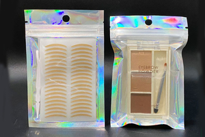 Factory Wholesale 20x30cm Holographic Transparent Self-Sealing Bag Custom Transparent <b>Packaging</b> Bag - Product Image 2