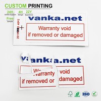Papier de sécurité personnalisé à découpe destructible effet coquille d'œuf pour l'authentification des codes de produit, indicateur d'authenticité, MOQ 1000 pièces