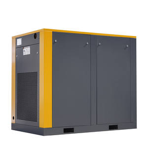 Compresor de Tornillo Eléctrico de Bajo Ruido de 37 kW y <span class=keywords><strong>250</strong></span> CFM, Compresor Industrial Rotatorio de 50 HP con Motor PM VSD, Tanque de 2000 L, Refrigerado por Aire - Product Image 3