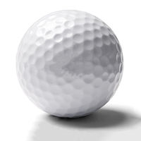 Balles de golf en gros à prix abordable, balles d'entraînement pour driving range, en vrac, en Surlyn, 2 pièces, longue distance, durables, logo personnalisé, directement de l'usine OEM