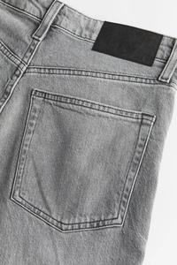 Jean <span class=keywords><strong>gris</strong></span> à taille haute personnalisé <span class=keywords><strong>Mom</strong></span> Ultra Ladies taille haute Denim longueur cheville <span class=keywords><strong>pantalon</strong></span> <span class=keywords><strong>pantalon</strong></span> jean droit taille haute pour femmes - Product Image 5