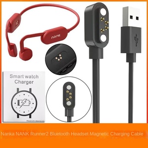 เหมาะสำหรับสายชาร์จหูฟังแบบนำเสียงผ่านกระดูก Nanka NANK Runner2 สายชาร์จ USB สายไฟแม่เหล็ก - Product Image 2