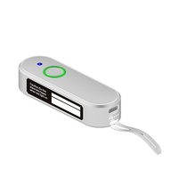 XB-M40 Lector de Códigos de Barras Inalámbrico Portátil 1D CCD con Luz Roja, Escáner de Códigos de Barras de Mano Resistente a Golpes