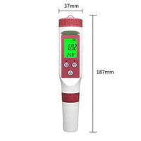 Prix d'usine – Testeur de qualité de l'eau PH/EC/TDS/TEMP pour l'agriculture, l'aquarium et l'hydrogène