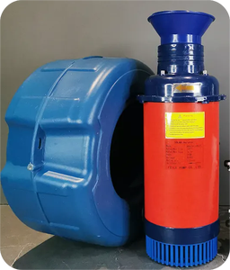 Motore a corrente continua <span class=keywords><strong>SFB</strong></span> 1100W fontana galleggiante aeratore di ossigeno galleggiante pompa ad acqua aeratore per pesci stagno allevamento senza pannello solare - Product Image 4