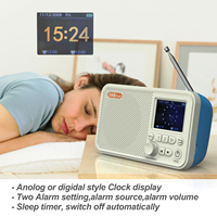 Tragbares DAB/DAB FM-Digitalradio mit blauem Zahn und TF-Karte MP3-Wiedergabe