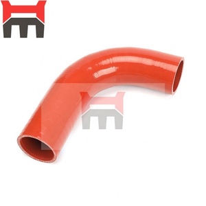 สายยางซิลิโคนรถขุดขายดี SH350-5 CX330B สายยางอินเตอร์คูลเลอร์ KSH1031 - Product Image 4