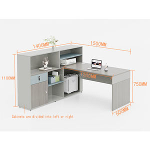 Station <span class=keywords><strong>de</strong></span> travail modulaire moderne, armoire simple en panneaux <span class=keywords><strong>de</strong></span> <span class=keywords><strong>bois</strong></span>, espace <span class=keywords><strong>de</strong></span> travail, <span class=keywords><strong>bureau</strong></span>, personnel, modules en <span class=keywords><strong>bois</strong></span>, 3 ans - Product Image 6