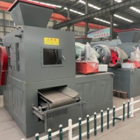Machine à briquettes hydraulique professionnelle avec presse à rouleaux