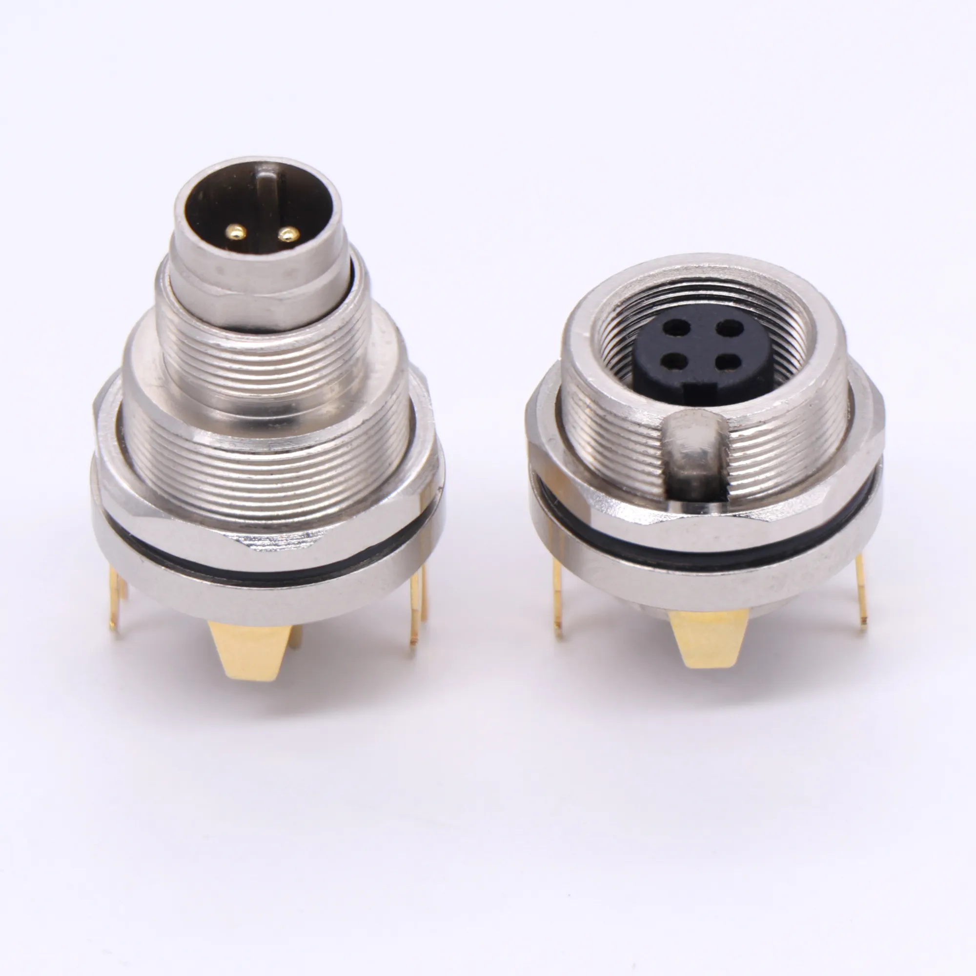 IP66 IP68 M9 Automation Y Code 3 Core Vitrified Industrial Connector