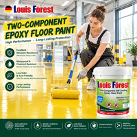 Meilleure Vente : Peinture Époxy Autonivelante Écologique pour Sols, Revêtement Bicomposant Durable, Couleur Personnalisable pour