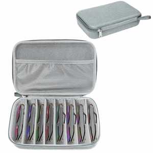 Travel Sunglasses Organizer <b>Glasses</b> <b>Case</b> Zipper Durable Polyester Portable Eyeglasses Storage Box <b>for</b> Men Women Outdoor Sports - Product Image 1