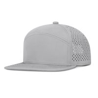 Casquette de baseball unisexe réglable en coton respirant et imperméable avec logo personnalisé, style vintage, dessus rigide, boucle métallique, pour le golf