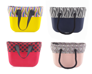 Bolsa de playa con logotipo personalizado, <span class=keywords><strong>bolso</strong></span> grande resistente al agua, EVA, clásica, <span class=keywords><strong>obag</strong></span>, para primavera y verano - Product Image 4