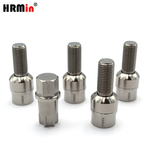 HRMin usine haute qualité rondelle flottante <span class=keywords><strong>antivol</strong></span> tête Torx Gr.5 titane boulon de roue cosse M14 * 1.5*35mm pour <span class=keywords><strong>Porsche</strong></span> - Product Image 2