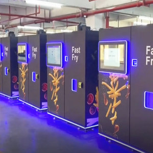 Distributeur automatique de nuggets de poulet frit et de frites avec écran tactile, capacité de 20 à 150, surveillance à distance, options de paiement multiples - Product Image 4